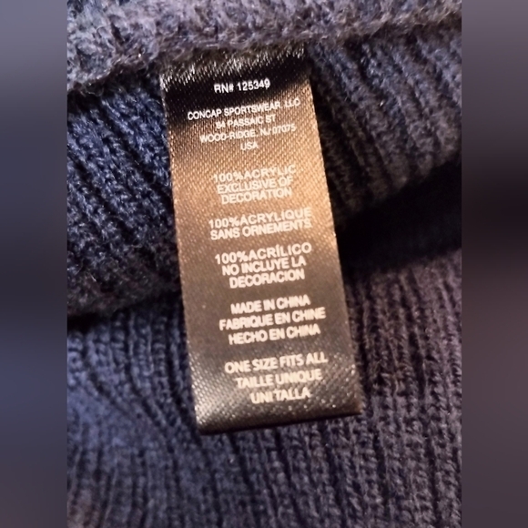 Denver Broncos Stiched  Logo Touque Beanie Bud Light Promotional Hat NFL - Picture 3 of 3